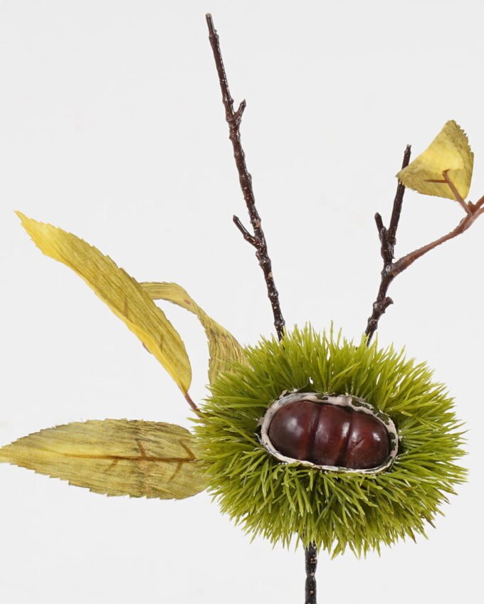 Artificial Plant 20*32cm Chinese chestnut single stem GS-63623001-G2 Leaves&Sprays&Foliages YeahFlower is one of Chinese leading OEM manufacturers and exporters , supplying the silk flowers, wholesale artificial trees
