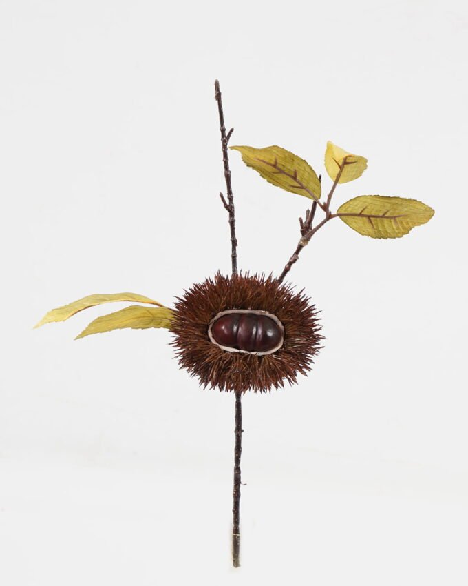 Artificial Plant 20*32cm Chinese chestnut single stem GS-63623001 Leaves&Sprays&Foliages YeahFlower is one of Chinese leading OEM manufacturers and exporters , supplying the silk flowers, wholesale artificial trees