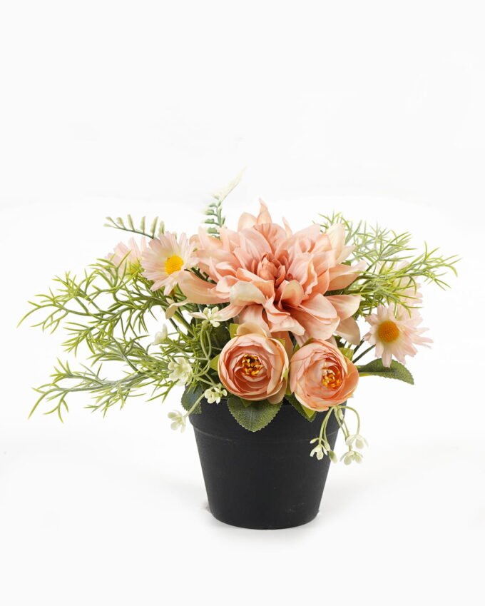 Artificial Plant Dahlia camellia in PP pot GS-03323042_4 Artificial Plant 20*20*20cm Dahlia camellia in PP pot GS-03323042 Potted Flowers&Plants YeahFlower is one of Chinese leading OEM manufacturers and exporters , supplying the silk flowers, wholesale artificial trees