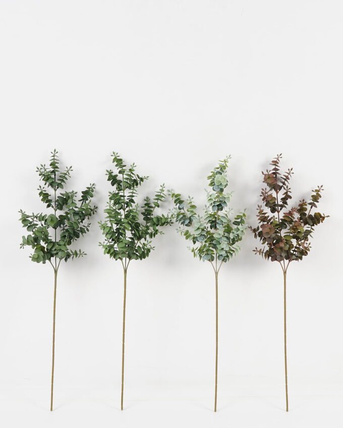 Artificial Plant 15*15*63cm Eucalyptus Leaf *3 single stem GS-05523018 Leaves&Sprays&Foliages YeahFlower is one of Chinese leading OEM manufacturers and exporters , supplying the silk flowers, wholesale artificial trees