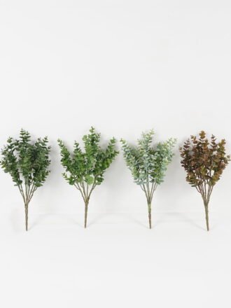 Artificial Plant 17*17*38cm Eucalyptus Leaf *7 bush GS-05523009-G2 Leaves&Sprays&Foliages 3,000+ sqm showroom with thousands of artificial flowers, plants & trees ready for global sourcing.