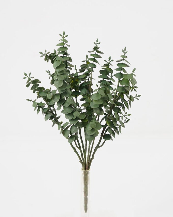 Artificial Plant 14*14*38cm Eucalyptus Leaf *7 bush GS-05523010-G2 Leaves&Sprays&Foliages YeahFlower is one of Chinese leading OEM manufacturers and exporters , supplying the silk flowers, wholesale artificial trees