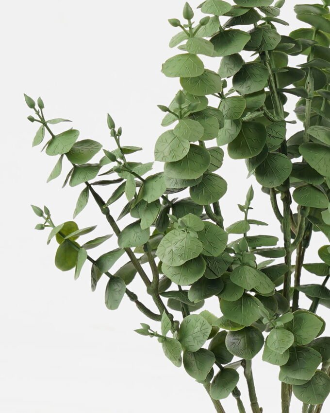 Artificial Plant Eucalyptus Leaf 7 bush GS-05523010_2 Artificial Plant 14*14*38cm Eucalyptus Leaf *7 bush GS-05523010 Leaves&Sprays&Foliages YeahFlower is one of Chinese leading OEM manufacturers and exporters , supplying the silk flowers, wholesale artificial trees