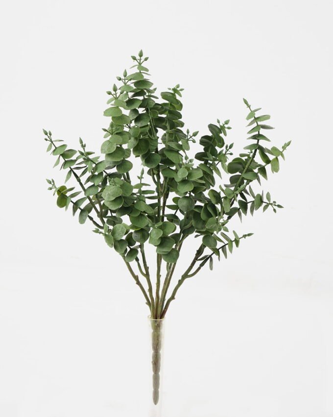 Artificial Plant Eucalyptus Leaf 7 bush GS-05523010_3 Artificial Plant 14*14*38cm Eucalyptus Leaf *7 bush GS-05523010 Leaves&Sprays&Foliages YeahFlower is one of Chinese leading OEM manufacturers and exporters , supplying the silk flowers, wholesale artificial trees