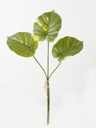 Artificial Plant 48*48*60cm Alocasia *3 bundle GS-66423049CONTI Leaves&Sprays&Foliages 3,000+ sqm showroom with thousands of artificial flowers, plants & trees ready for global sourcing.