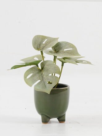 Artificial Table Plants 15*12*16cm Monstera in ceramic pot GS-03323106 Potted Flowers&Plants 3,000+ sqm showroom with thousands of artificial flowers, plants & trees ready for global sourcing.
