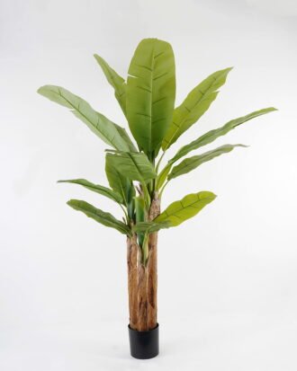Artificial Tree 53*53*190cm Banana tree *3 in PP pot/18 lvs GS-30423080 Tree&Plant 3,000+ sqm showroom with thousands of artificial flowers, plants & trees ready for global sourcing.