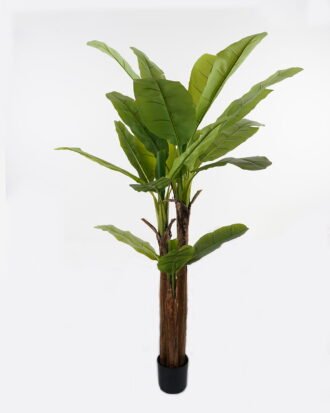 Artificial Tree 97*97*220cm Banana tree *3 in PP pot/21 lvs GS-30423081KD Tree&Plant 3,000+ sqm showroom with thousands of artificial flowers, plants & trees ready for global sourcing.