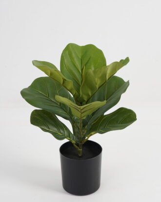 Artificial Tree 25*25*30cm Ficus tree in PP pot GS-69423076 Tree&Plant 3,000+ sqm showroom with thousands of artificial flowers, plants & trees ready for global sourcing.