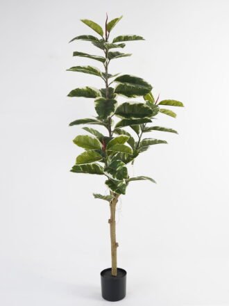 Artificial Tree 60*53*121cm Rubber tree *3 in PP pot GS-69423070 Tree&Plant 3,000+ sqm showroom with thousands of artificial flowers, plants & trees ready for global sourcing.