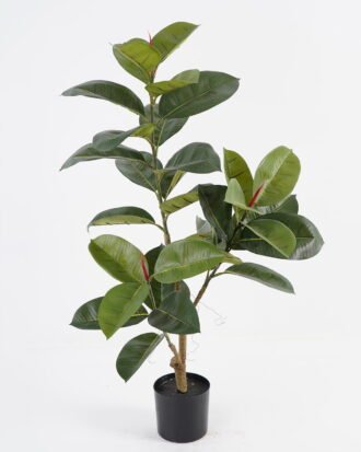 Artificial Tree 50*40*90cm Rubber tree *3 in PP pot GS-69423073 Tree&Plant 3,000+ sqm showroom with thousands of artificial flowers, plants & trees ready for global sourcing.