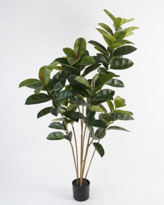 Artificial Tree 50*50*156cm Rubber tree *6 in PP pot GS-69423071 Tree&Plant 3,000+ sqm showroom with thousands of artificial flowers, plants & trees ready for global sourcing.