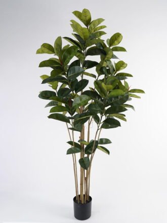 Artificial Tree 60*60*158cm Rubber tree *3 in PP pot GS-69423069 Tree&Plant 3,000+ sqm showroom with thousands of artificial flowers, plants & trees ready for global sourcing.
