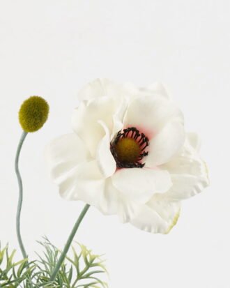 Artificial Flower 21*21*56cm Anemone *2 single stem GS-16823085-W1 Single Flowers YeahFlower is one of Chinese leading OEM manufacturers and exporters , supplying the silk flowers, wholesale artificial trees