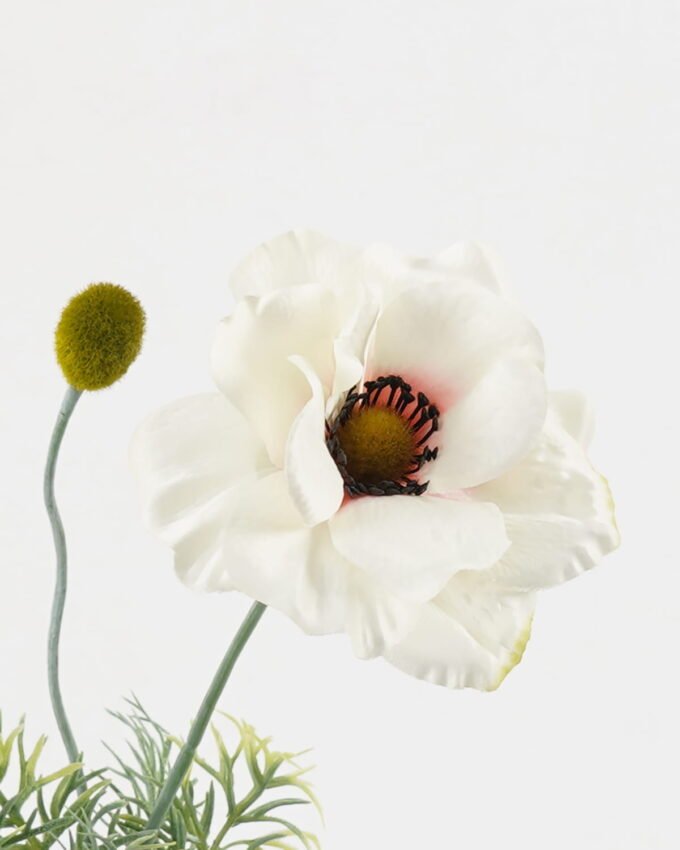 Artificial Flower 21*21*56cm Anemone *2 single stem GS-16823085-W1 Single Flowers YeahFlower is one of Chinese leading OEM manufacturers and exporters , supplying the silk flowers, wholesale artificial trees