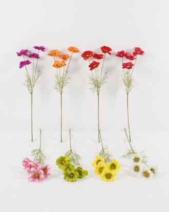 Artificial Flower 20*20*60cm Anemone *4 single stem GS-12823007 Single Flowers YeahFlower is one of Chinese leading OEM manufacturers and exporters , supplying the silk flowers, wholesale artificial trees