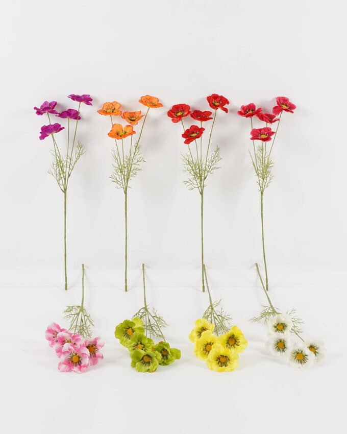Artificial Flower 20*20*60cm Anemone *4 single stem GS-12823007 Single Flowers YeahFlower is one of Chinese leading OEM manufacturers and exporters , supplying the silk flowers, wholesale artificial trees