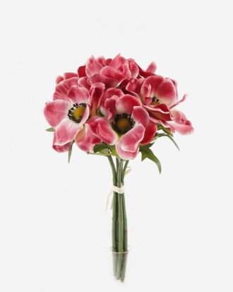 Artificial Flower 18*18*34cm Anemone *6 bundle GS-16823086-R1 Bouquet YeahFlower is one of Chinese leading OEM manufacturers and exporters , supplying the silk flowers, wholesale artificial trees