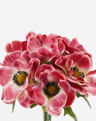 Artificial Flower 18*18*34cm Anemone *6 bundle GS-16823086-R1 Bouquet YeahFlower is one of Chinese leading OEM manufacturers and exporters , supplying the silk flowers, wholesale artificial trees