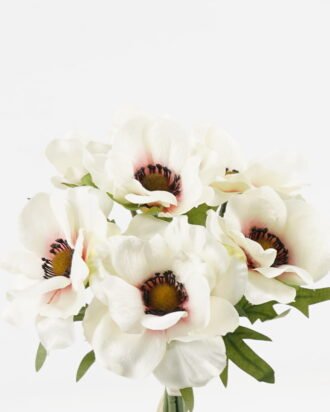 Artificial Flower 18*18*34cm Anemone *6 bundle GS-16823086-W1 Bouquet YeahFlower is one of Chinese leading OEM manufacturers and exporters , supplying the silk flowers, wholesale artificial trees