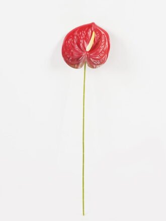 Artificial Flower 14*84cm Anthurium single stem GS-71623004-B1 Single Flowers 3,000+ sqm showroom with thousands of artificial flowers, plants & trees ready for global sourcing.