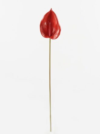Artificial Flower 14*84cm Anthurium single stem GS-71623004-P3 Single Flowers 3,000+ sqm showroom with thousands of artificial flowers, plants & trees ready for global sourcing.