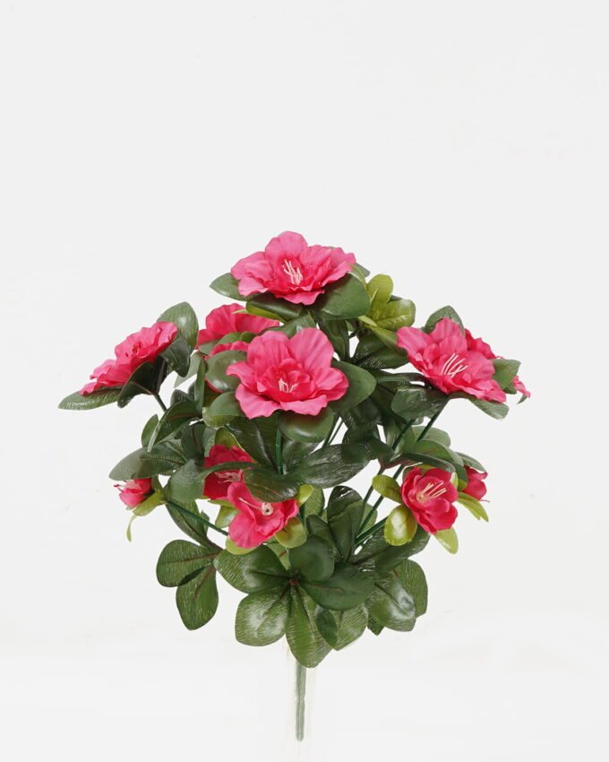 Artificial Flower Azalea 13 bush 30 lvs GS-30423095_3 Artificial Flower 22*22*27cm Azalea *13 bush/30 lvs GS-30423095 Flowers Bush YeahFlower is one of Chinese leading OEM manufacturers and exporters , supplying the silk flowers, wholesale artificial trees
