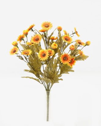 Artificial Flower 20*20*34cm Bellis perennis *24 bush GS-71923010-Y1 Flowers Bush YeahFlower is one of Chinese leading OEM manufacturers and exporters , supplying the silk flowers, wholesale artificial trees