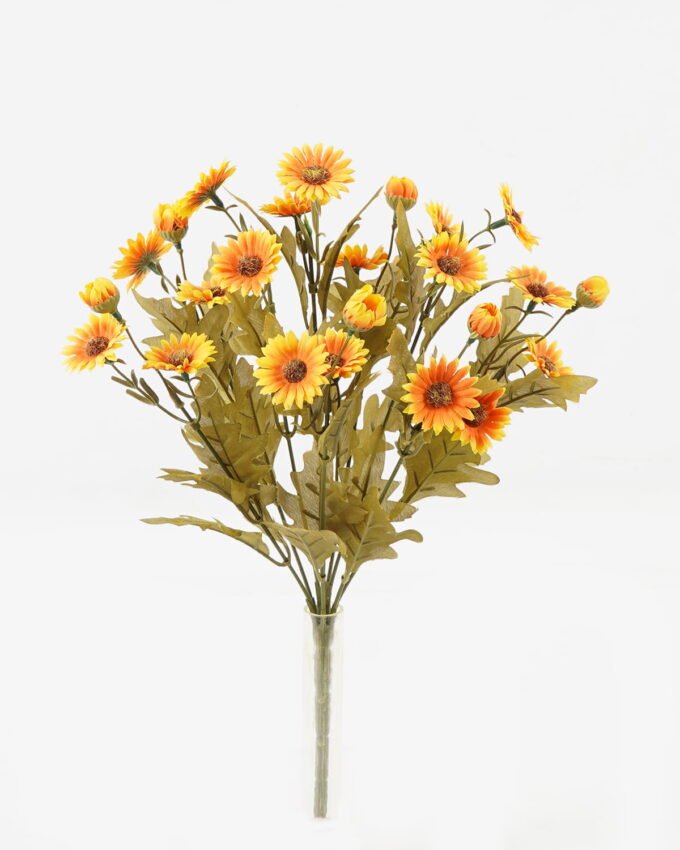 Artificial Flower 20*20*34cm Bellis perennis *24 bush GS-71923010-Y1 Flowers Bush YeahFlower is one of Chinese leading OEM manufacturers and exporters , supplying the silk flowers, wholesale artificial trees