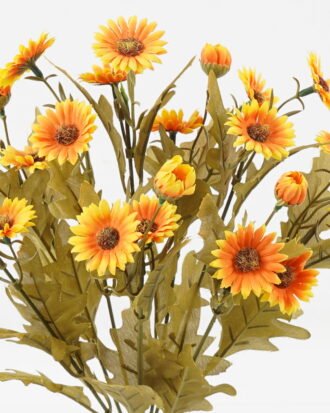 Artificial Flower 20*20*34cm Bellis perennis *24 bush GS-71923010-Y1 Flowers Bush YeahFlower is one of Chinese leading OEM manufacturers and exporters , supplying the silk flowers, wholesale artificial trees