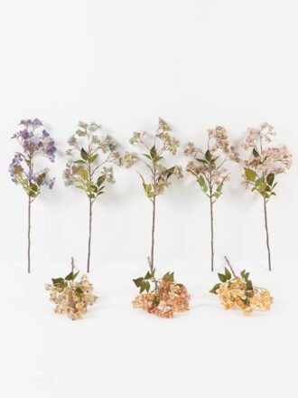 Artificial Flower 15*62cm Phalaenopsis *12 single stem GS-64923020-Y1 Single Flowers 3,000+ sqm showroom with thousands of artificial flowers, plants & trees ready for global sourcing.