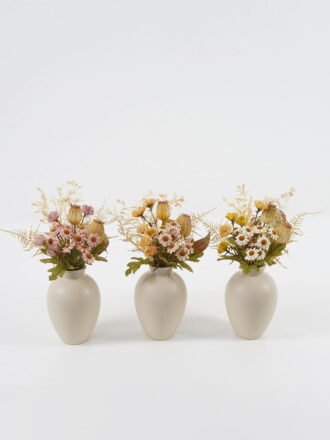 Artificial Flower 16*16*21cm Flower in Ceramic pot GS-16823043 Potted Flowers&Plants 3,000+ sqm showroom with thousands of artificial flowers, plants & trees ready for global sourcing.