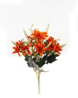 Artificial Flower 22*22*30cm Chrysanthemum *5 bush GS-69923009-O1 Flowers Bush YeahFlower is one of Chinese leading OEM manufacturers and exporters , supplying the silk flowers, wholesale artificial trees