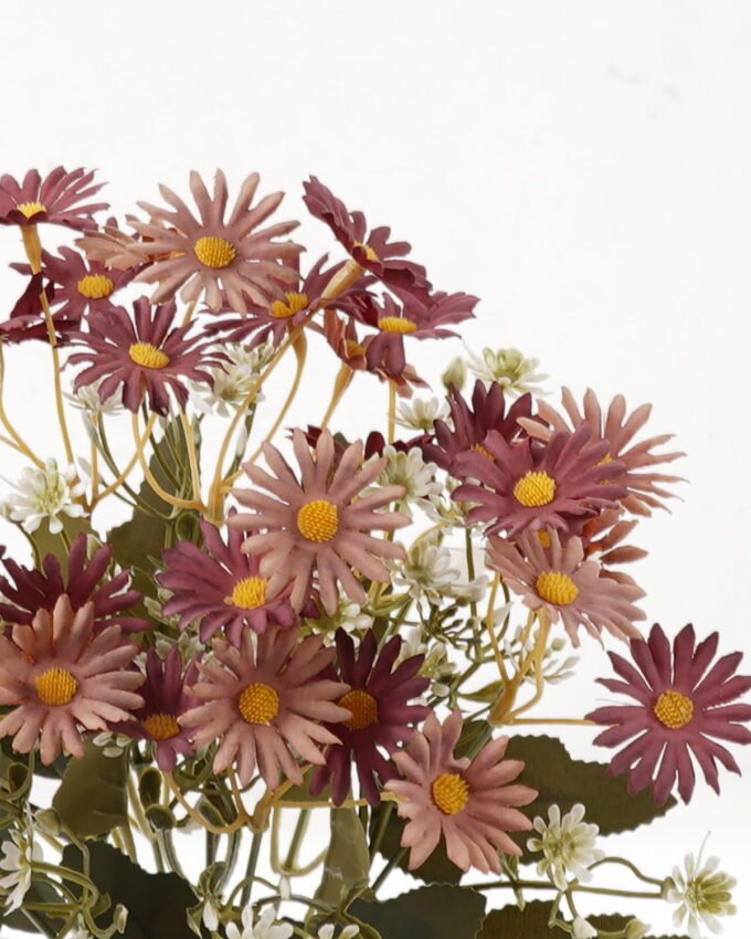 Artificial Flower 21*21*34cm Chrysanthemum *7 bush GS-69923008-R1 Flowers Bush YeahFlower is one of Chinese leading OEM manufacturers and exporters , supplying the silk flowers, wholesale artificial trees