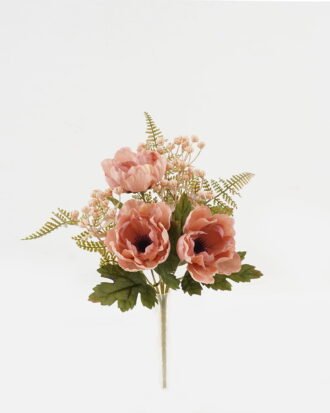 Artificial Flower 20*20*29cm Clematis Babysbreath *6 bush GS-16823091-P1 Flowers Bush YeahFlower is one of Chinese leading OEM manufacturers and exporters , supplying the silk flowers, wholesale artificial trees