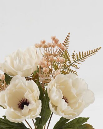 Artificial Flower 20*20*29cm Clematis Babysbreath *6 bush GS-16823091-W1 Flowers Bush YeahFlower is one of Chinese leading OEM manufacturers and exporters , supplying the silk flowers, wholesale artificial trees