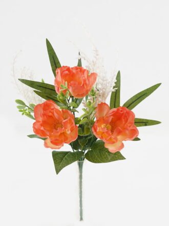 Artificial Flower 25*25*35cm Clematis Foamflower *6 bush GS-16823093-W1 Flowers Bush 3,000+ sqm showroom with thousands of artificial flowers, plants & trees ready for global sourcing.