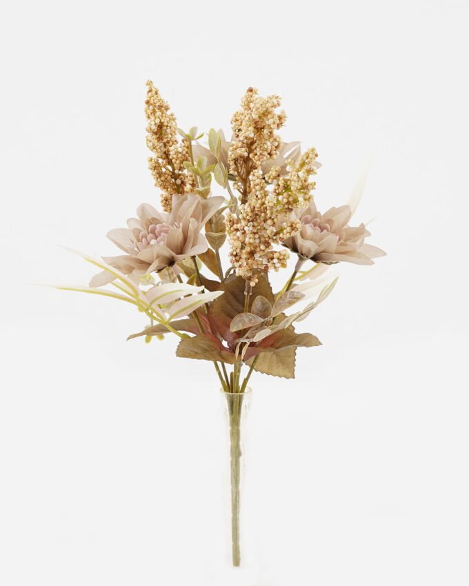 Artificial Flower 20*20*33cm Dahlia+Fruit *6 bush GS-16823066 Flowers Bush YeahFlower is one of Chinese leading OEM manufacturers and exporters , supplying the silk flowers, wholesale artificial trees