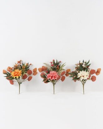 Artificial Flower 25*25*32cm Dahlia Vaccaria segetalis *9 bush GS-16823099-O1 Flowers Bush YeahFlower is one of Chinese leading OEM manufacturers and exporters , supplying the silk flowers, wholesale artificial trees