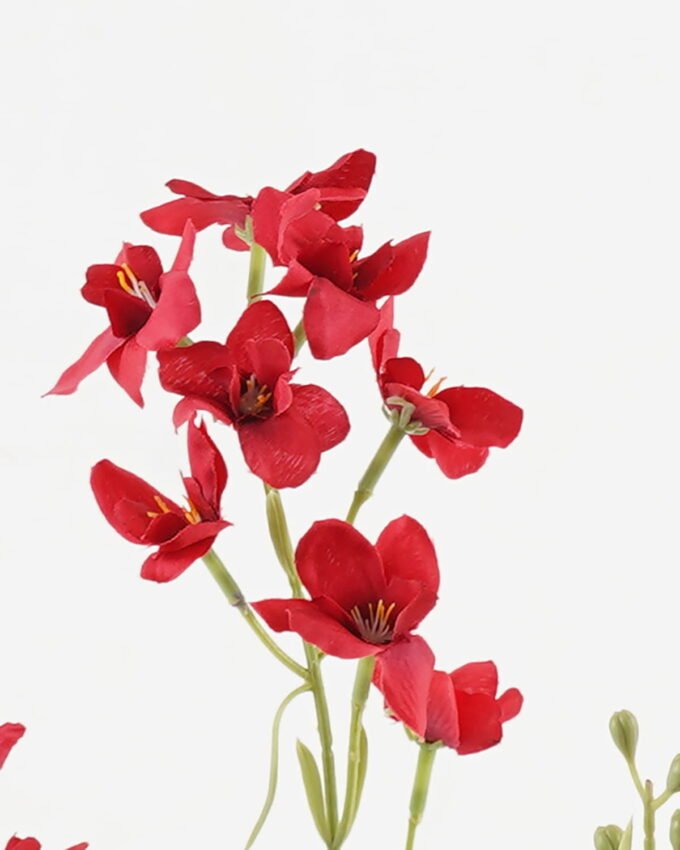 Artificial Flower 14*14*84cm Delphinium *3 single stem GS-71623002-R1 Single Flowers YeahFlower is one of Chinese leading OEM manufacturers and exporters , supplying the silk flowers, wholesale artificial trees