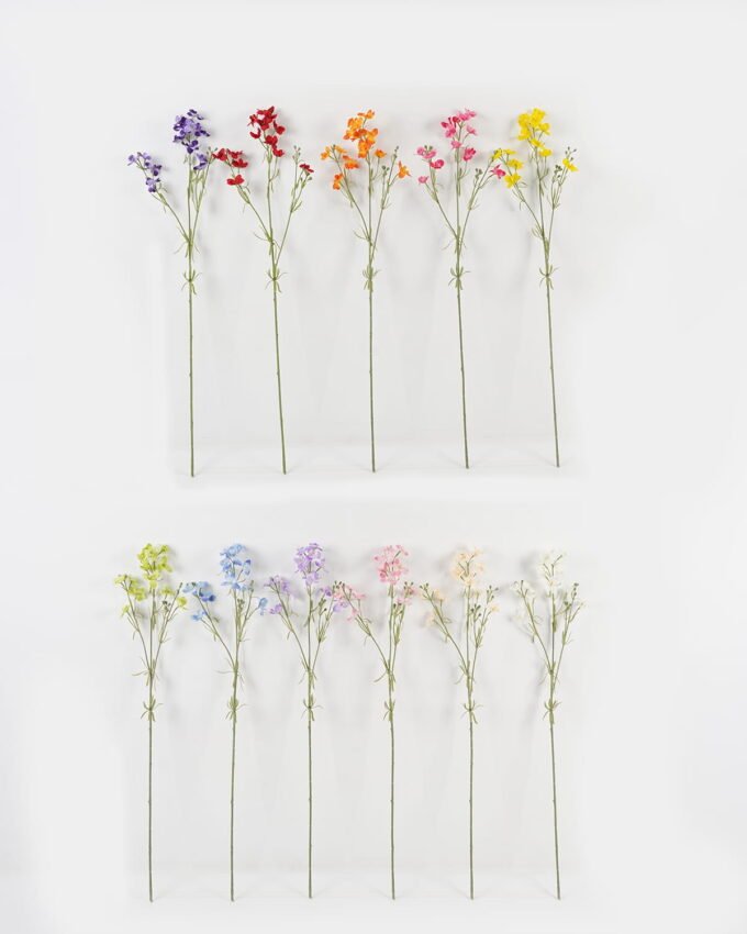 Artificial Flower 14*14*84cm Delphinium *3 single stem GS-71623002-R1 Single Flowers YeahFlower is one of Chinese leading OEM manufacturers and exporters , supplying the silk flowers, wholesale artificial trees