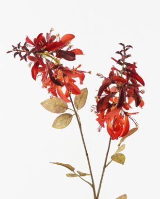 Artificial Flower 20*102cm Erythrina indica *2 single stem GS-71223001-O1 Single Flowers YeahFlower is one of Chinese leading OEM manufacturers and exporters , supplying the silk flowers, wholesale artificial trees