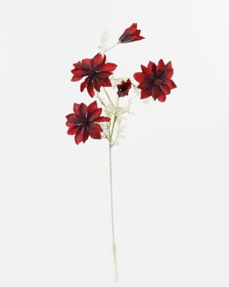 Artificial Flower 22*22*83cm Flower *2 single stem GS-71623001-R1 Single Flowers YeahFlower is one of Chinese leading OEM manufacturers and exporters , supplying the silk flowers, wholesale artificial trees