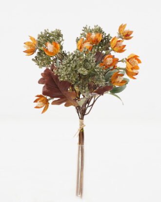 Artificial Flower 18*18*37cm Flower bundle GS-40723046-G1 Bouquet YeahFlower is one of Chinese leading OEM manufacturers and exporters , supplying the silk flowers, wholesale artificial trees