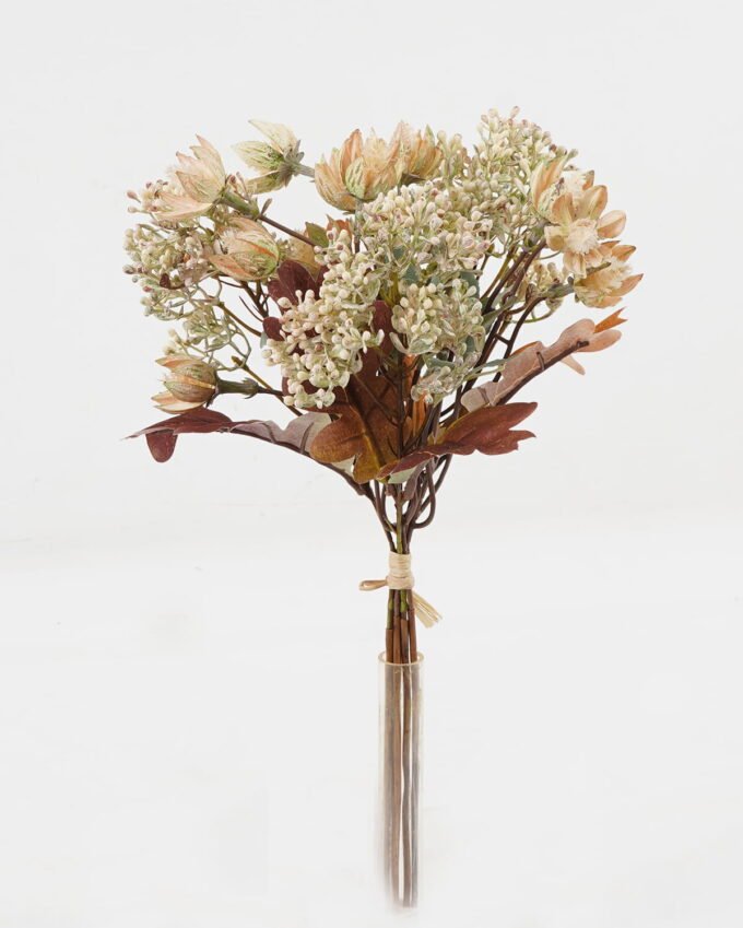 Artificial Flower 18*18*37cm Flower bundle GS-40723046 Bouquet YeahFlower is one of Chinese leading OEM manufacturers and exporters , supplying the silk flowers, wholesale artificial trees