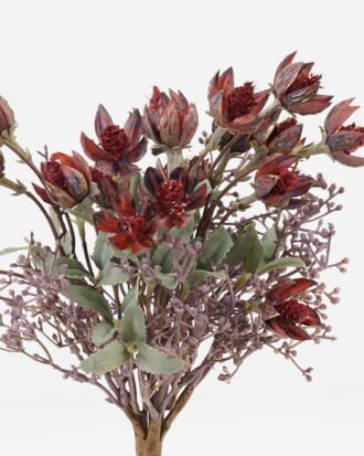 Artificial Flower 20*20*39cm Flower bush GS-40723027-Z1 Flowers Bush YeahFlower is one of Chinese leading OEM manufacturers and exporters , supplying the silk flowers, wholesale artificial trees