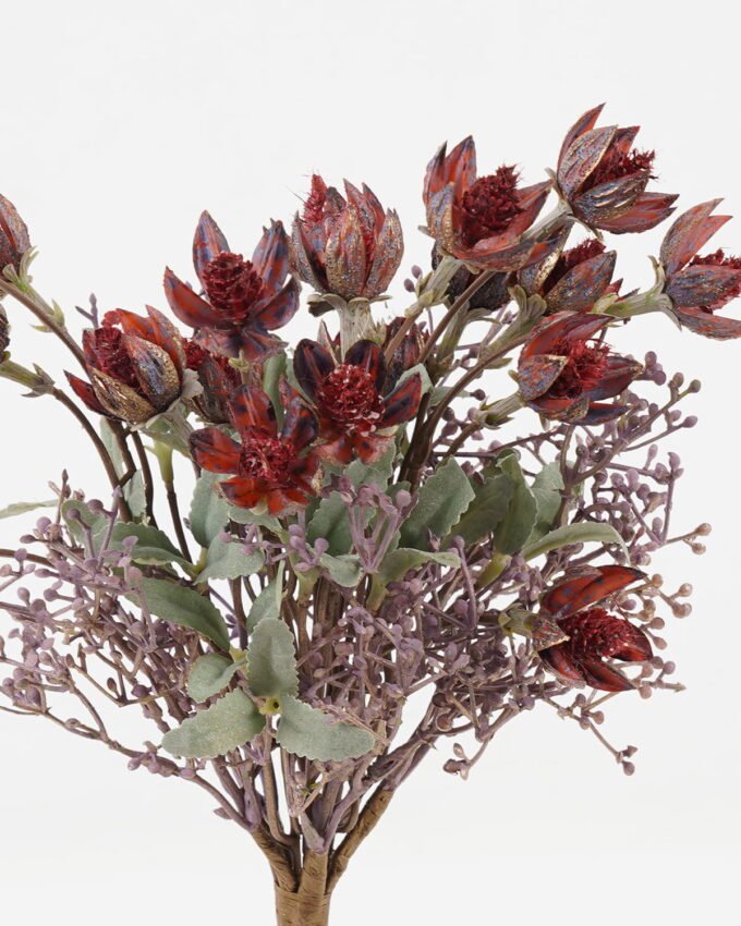 Artificial Flower 20*20*39cm Flower bush GS-40723027-Z1 Flowers Bush YeahFlower is one of Chinese leading OEM manufacturers and exporters , supplying the silk flowers, wholesale artificial trees