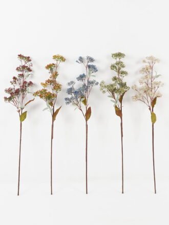 Artificial Flower 27*27*98cm Leaf single stem GS-40723033-S1 Single Flowers 3,000+ sqm showroom with thousands of artificial flowers, plants & trees ready for global sourcing.