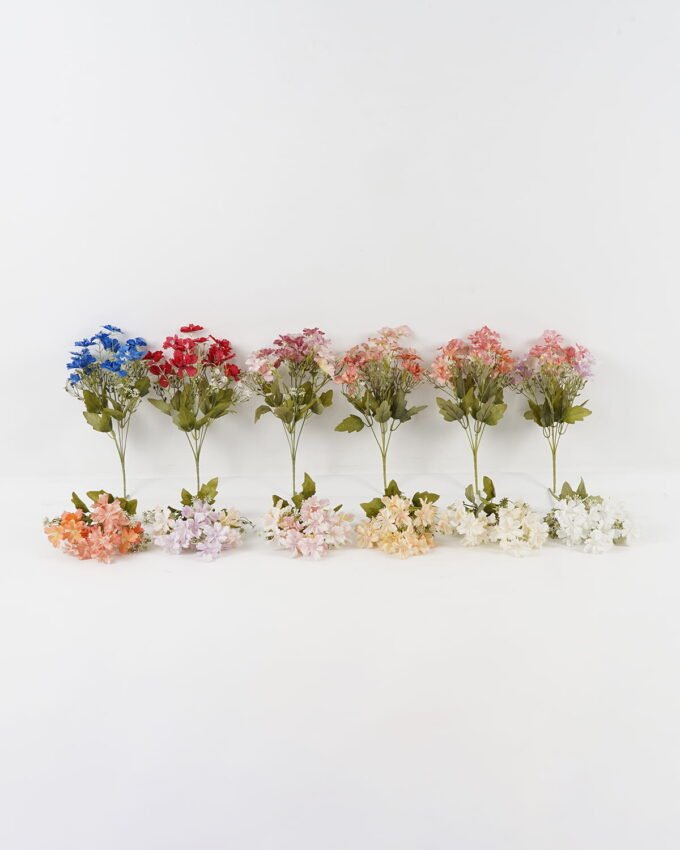 Artificial Flower 20*20*34cm Flowers *5 bush GS-69923005-P1 Flowers Bush YeahFlower is one of Chinese leading OEM manufacturers and exporters , supplying the silk flowers, wholesale artificial trees