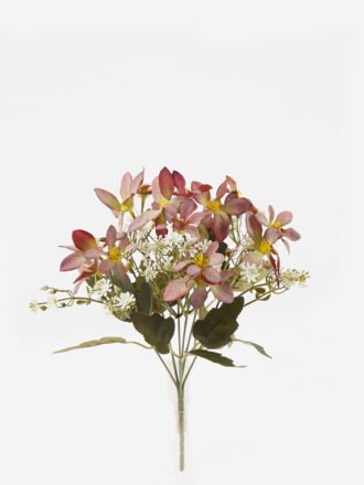 Artificial Flower 20*20*31cm Flowers *6 bush GS-69923012 Flowers Bush 3,000+ sqm showroom with thousands of artificial flowers, plants & trees ready for global sourcing.
